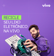 'Recicle seu lixo eletrônico na Vivo', nova campanha da Vivo com o DJ Alok  Foto: Divulgação/Vivo