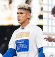 No RJ são dois beijos: novo reforço do Flamengo tem tatuagem de 'beijinho' igual a de Ayrton Lucas   Foto: Reprodução/Instagram e Divulgação/Gilvan de Souza/Flamengo