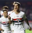  Foto: Rubens Chiri/São Paulo FC - Legenda: Ferreira marcou o seu sétimo gol na temporada / Jogada10
