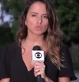 Raquel Krähenbuhl é repórter da Globo  Foto: Reprodução/Globo