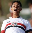 O atacante do São Paulo Ryan Francioso sofreu a ruptura do ligamento no dia 15 de julho durante treino  Foto: Miguel Schincariol / São Paulo FC