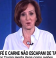 Thais Herédia quase cai durante participação ao vivo na CNN  Foto: Reprodução/CNN