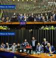 Congressistas obstruem pauta das Casas em retorno de férias exigindo anistia a Bolsonaro  Foto: @marcelvanhattem via X (antigo Twitter) / Estadão