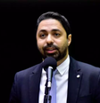 Deputado federal Marcelo Moraes (PL-RS) entra com 1º pedido para visitar Jair Bolsonaro (PL) em prisão domiciliar  Foto: Reprodução/Partido Liberal do Rio Grande do Sul
