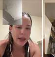 Teto desaba em apartamento de Nova York e libera "milhares de baratas"  Foto: Reprodução/TikTok