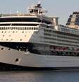 Navio Celebrity Constellation ficou à deriva na costa da Itália após queda de energia  Foto: Reprodução/CruiseMapper