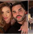 Virginia e Lucas Guedez curtem jantar em Dubai  Foto: Reprodução/Instagram