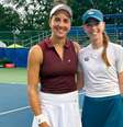 Ingrid Martins à esquerda e Simona à direita   Foto: Divulgação / Esporte News Mundo