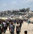 Plano de Israel prevê evacuação de 1 milhão de pessoas  Foto: ANSA / Ansa - Brasil
