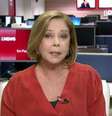 Eliane Cantanhêde participava de quase todos os telejornais da GloboNews para fazer análises políticas  Foto: Reprodução