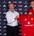 Sesko com os novos companheiros de Manchester United –  Foto: Reprodução/ Instagram / Jogada10
