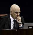O Ministro do STF Alexandre de Moraes decretou a prisão domiciliar do ex-presidente Jair Bolsonaro.  Foto: TON MOLINA/FOTOARENA/ESTADÃO CONTEÚDO