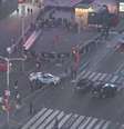 Tiroteio na Times Square, em Nova York, deixa três feridos; adolescente é detido  Foto: Reprodução/X/ New York Post