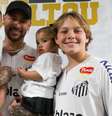 Neymar e seus filhos  Foto: Reprodução/Instagram / Contigo