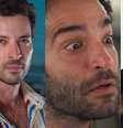 Walter (Leandro Lima), Afonso (Humberto Carrão) e César (Cauã R  Foto: Reprodução/ Globo / Contigo