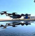 Os próximos passos do projeto do 'carro voador' da Eve incluem o primeiro voo do protótipo em escala real  Foto: Divulgação/Divulgação/Eve Air Mobility / Estadão