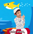 Baby Shark, vídeo da produtora sul-coreana Pinkfong, com canção infantil  Foto: Youtube / Reprodução