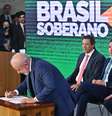 Lula participou de evento no interior de São Paulo nesta sexta  Foto: ANSA / Ansa - Brasil