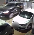Homem é arrastado por carro de luxo durante briga por vaga de estacionamento  Foto: Reprodução/Patos Hoje / Contigo