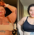 Ex-'The Voice Brasil' mostra antes e depois de bariátrica que a fez perder 51kg  Foto: Reprodução/Instagram