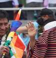 Evo Morales, impedido de concorrer, pode seguir como ator importante se votos nulos superarem os 20%, segundo analistas  Foto: DW / Deutsche Welle