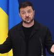 Volodymyr Zelensky durante coletiva de imprensa em Bruxelas  Foto: ANSA / Ansa - Brasil