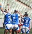 Cruzeiro vence por 2 a 0 o Red Bull Bragantino pelas quartas de final do Brasileirão Feminino, neste domingo, 17.  Foto: Luciano Brew/Especial para o Terra