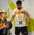 Vini Martins em treinamento com Lidson Mororó   Foto: Ney Campos/Divulgação / Esporte News Mundo