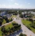 Vista geral da Cidade Universitária da USP a partir da Praça do Relógio: universidade é a melhor ibero-americana, segundo ranking.  Foto: Nilton Fukuda/Estadão / Estadão