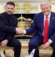 Trump prometeu garantias de segurança para a Ucrânia, mas não ficou claro de que forma essa proteção seria fornecida  Foto: Assessoria da Presidência/EPA / BBC News Brasil