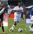  Foto: Matheus Lima / Vasco, Rubens Chiri / saopaulofc.net e Marco Galvão/Cruzeiro - Legenda: Pré-lista de Ancelotti tem novidades do Brasileirão / Jogada10