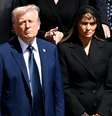 O presidente finlandês, Alexander Stubb, e o presidente norte-americano, Donald Trump, no funeral do papa Francisco, no Vaticano, em 26 de abril de 2025.  Foto: AFP - ISABELLA BONOTTO / RFI