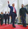 Donald Trump e Volodymyr Zelensky durante reunião na Casa Branca  Foto: ANSA / Ansa - Brasil