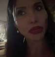 Chelsea durante live: relatos da rotina na prostituição e da vontade de mudar de vida  Foto: Reprodução/YouTube