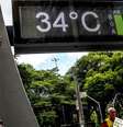 Centro-Oeste e Sudeste vão registrar picos de máxima mesmo no inverno  Foto: Cris Faga/NurPhoto / Getty Images
