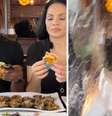 Influenciadores foram atingidos por carro dentro de restaurante, enquanto gravavam vídeos  Foto: Reprodução/Instagram