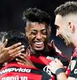 Bruno Henrique comemora gol em vitória diante do Inter  Foto: Gilvan de Souza/Flamengo / Jogada10