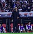 Hernán Crespo, técnico do São Paulo, durante partida contra o Atlético Nacional no estádio Morumbi pelo campeonato Copa Libertadores 2025.  Foto: MARCELLO ZAMBRANA/AGIF - AGÊNCIA DE FOTOGRAFIA/ESTADÃO CONTEÚDO