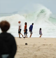Aumento do nível do mar influencia, inclusive, nas ressacas. Foto de arquivo do Rio de Janeiro (RJ), em 01/07/2024  Foto: Tomaz Silva/Agência Brasil