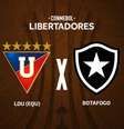  Foto: Arte Jogada10 - Legenda: LDU e Botafogo brigam por uma vaga às quartas da Libertadores / Jogada10