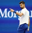 Novak Djokovic em preparação para o US Open  Foto: Sarah Stier/Getty Images