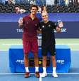 Matos de preto e Melo de vinho   Foto: Jared Wickerham - Wick Photography / Winston-Salem Open / Esporte News Mundo