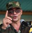 Comandante dissidente das FARC conhecido como Iván Mordisco. (Imagem ilustrativa)  Foto: © JOAQUIN SARMIENTO / AFP / RFI