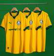 Imagens promocionais de lançamento da nova camisa do Palmeiras  Foto: Divulgação