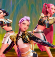 Cena de Guerreiras do K-pop, da Netflix  Foto: Divulgação/Netflix