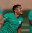 Atacante do Palmeiras Vitor Roque durante treinamento  Foto: Cesar Greco/Palmeiras / Flickr