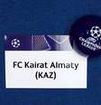 Kairat Almaty em sorteio da Liga dos Campeões  Foto: Francesco Scaccianoce - UEFA/UEFA via Getty Images