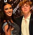 Duda Guerra e Benício Huck, filho de Angélica e Luciano Huck  Foto: Léo Franco/AgNews / Mais Novela