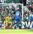 Werder Bremen (de verde) e Leverkusen ficam no 3 a 3 pelo Campeonato Alemão.   Foto:  Christof Koepsel/Getty Images / Jogada10