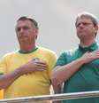 Jair Bolsonaro e Tarcísio de Freitas em ato na Paulista em 2024  Foto: Tiago Queiroz/Estadão / Estadão